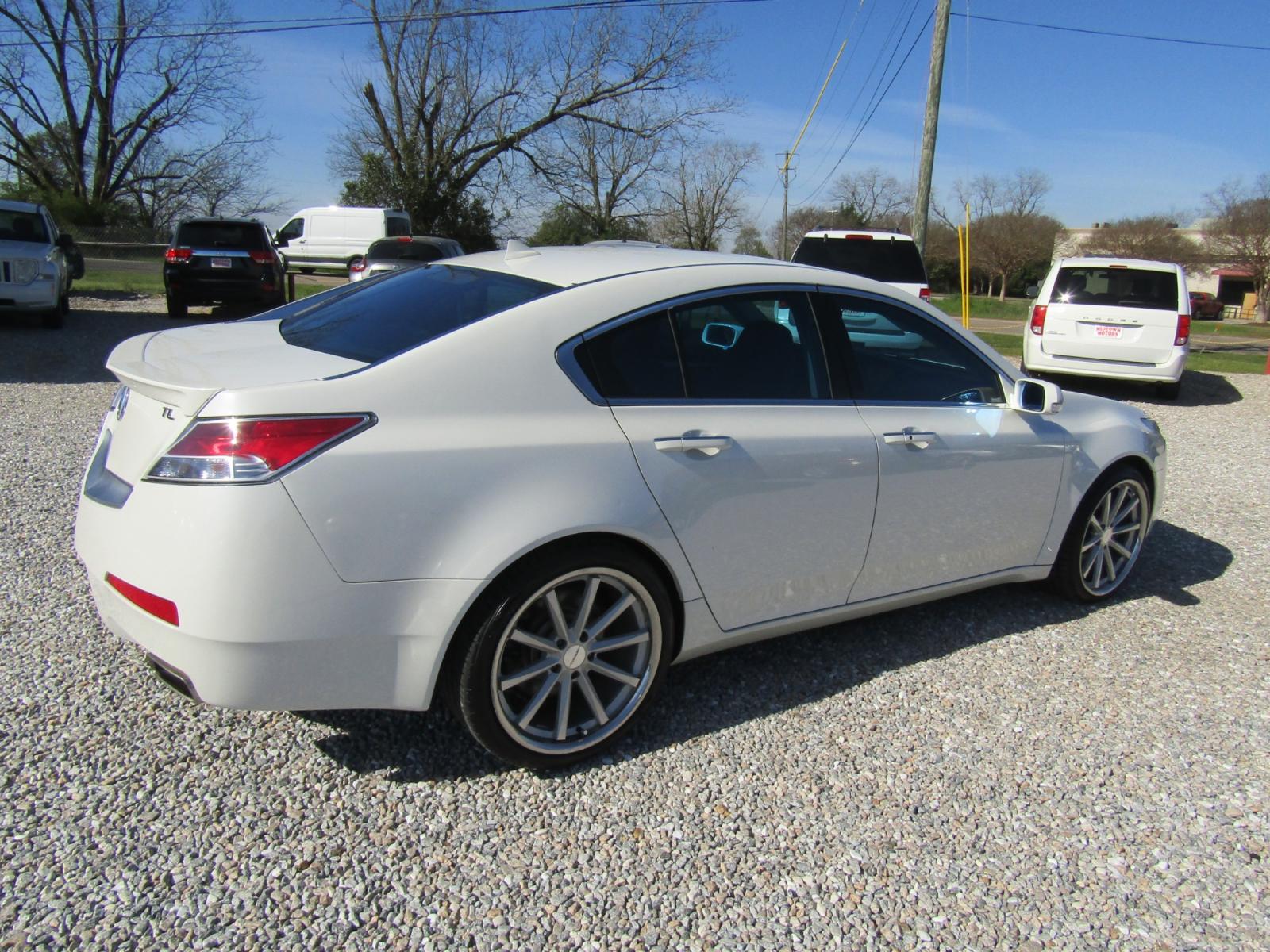 2010 White Acura TL 5-Speed AT with Tech Package (19UUA8F53AA) with an 3.5L V6 SOHC 24V engine, Automatic transmission, located at 15016 S Hwy 231, Midland City, AL, 36350, (334) 983-3001, 31.306210, -85.495277 - Photo #8